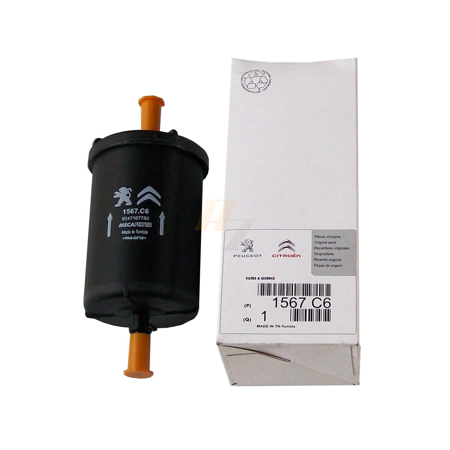 Kraftstofffilter Benzinfilter Citroen Peugeot 1,1 1,2 1,4 1,6 2,0 ...